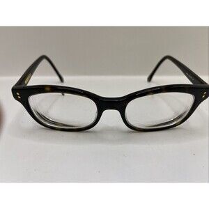 Ermenegildo Zegna Black and Brown Glasses